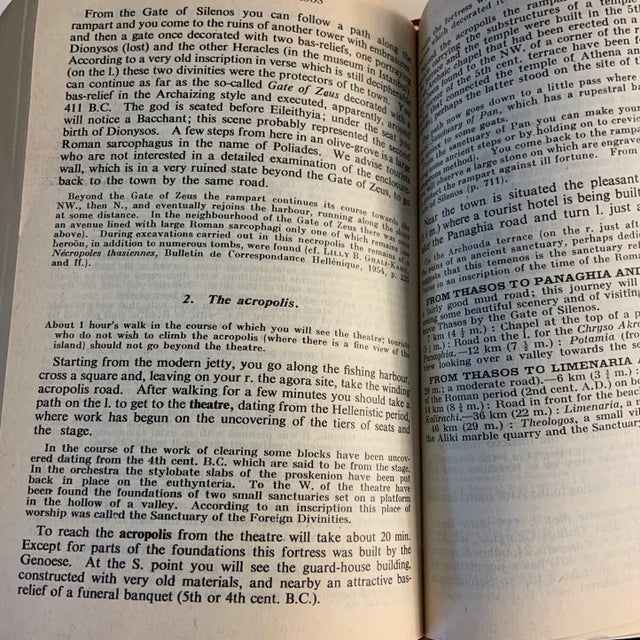 1960s Hachette World Guides Morocco and Greece Books - Set of 2 For Sale - Image 12 of 13