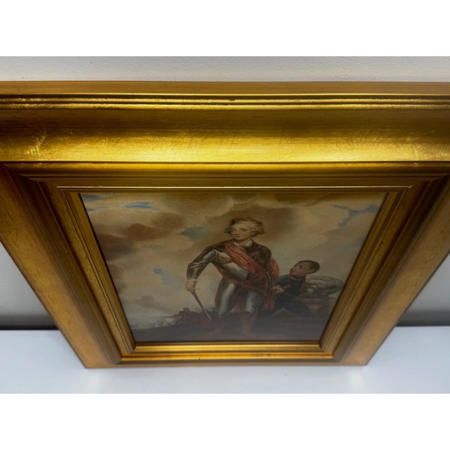 Sky Blue 18th Century Portrait Painting of Charles Stanhope Third Earl of Harrington With Marcus Richard Fitzroy Thomas For Sale - Image 8 of 18