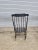 Wood Black Hitchcock Style Windsor Arm Rocking Chair Harvest Stencil Gold Accents For Sale - Image 7 of 8
