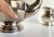 Metal Vintage Tea Coffee Service Set Made in Japan - Set of 5 For Sale - Image 7 of 13