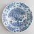 Blue Antique 18th Century Dutch Delft Faience Tea Tree Scalloped Charger For Sale - Image 8 of 8