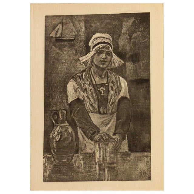 Felicien Rops, Figurative Scene, Original Etching, 19th Century For Sale - Image 6 of 6