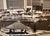 Vintage 1977 Morton C. Tadder Baltimore Inner Harbor Signed Black & White Sepia Tone Large Cityscape Photograph For Sale - Image 4 of 12