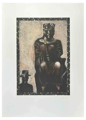 Franco Gentilini, The Empress, Etching and Aquatint, 1970s