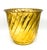 Mid-Century Modern Large Hosley Solid Brass Spiral Jardinière Cachepot – Hollywood Regency / Modern Classic For Sale - Image 3 of 8
