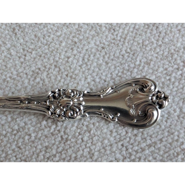 Early 20th Century Whiting "King Edward" Sterling Silver Jam/Sugar Spoon, 1901 For Sale In Washington DC - Image 6 of 16