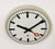 Grey Industrial Wall Clock from TN, 1960s For Sale - Image 6 of 18