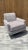 Mid 20th Century Mid Century Modern Swivel Lounge Chair Newly Reupholstered in Ivory Chenille For Sale - Image 5 of 11