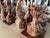 1960s Vintage Mexican Banded Onyx & White Calcite Hand-Carved Chess Set, 1960s–70s For Sale - Image 5 of 18