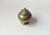 Gold Art Deco Italian Tea Jar in Hammered Brass, 1940s For Sale - Image 8 of 9