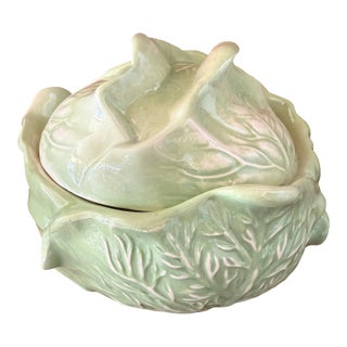 1970s Petite Cabbage Bowl Holland Mold Co Vintage For Sale