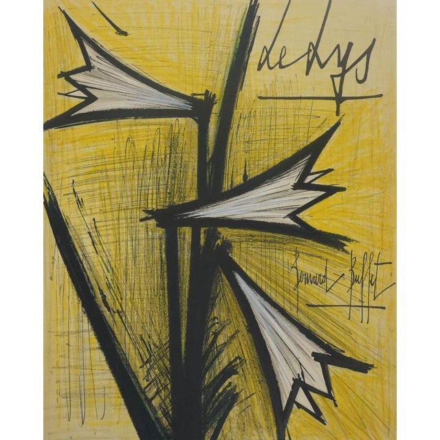 Bernard Buffet, The Lilies, Lithograph For Sale - Image 3 of 8