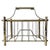 Hollywood Regency Vintage Hollywood Regency Newspaper Rack in Faux Bamboo, 1960s For Sale - Image 3 of 9