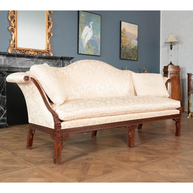 1990s 1990s Nvin0534 Vintage Hickory Chair Sofa For Sale - Image 5 of 12