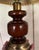 Mid-Century Modern Vintage Mid-Century Modern Robert Abbey Wood and Brass Table Lamps-Set of 2 For Sale - Image 3 of 8