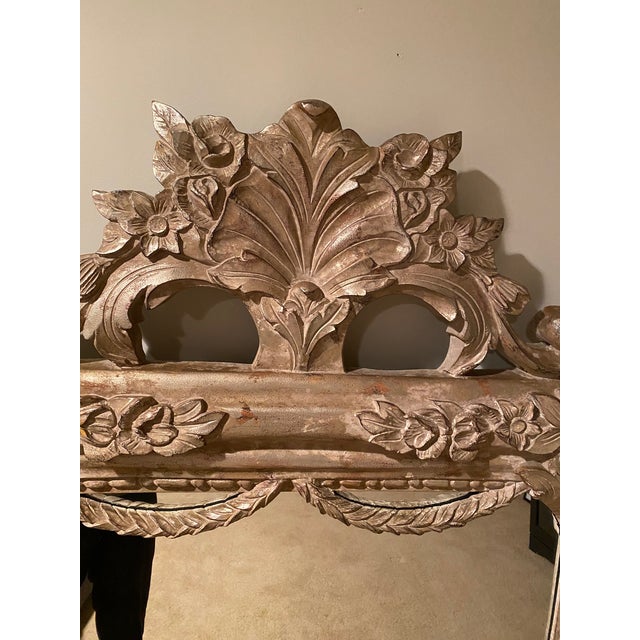 1990s John Richard French Carved Giltwood Mirror | Chairish