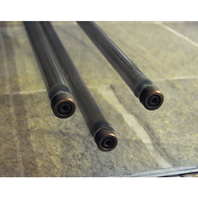 Gavina Vintage Italian Glass Burano 183 Coffee Table by Hiroyuki Toyoda for Simon Gavina, 1981 For Sale - Image 4 of 6