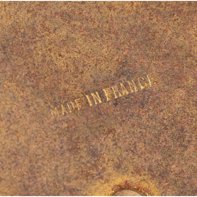 French French Gilt Metal Mounted Red Vases, Pair For Sale - Image 3 of 3