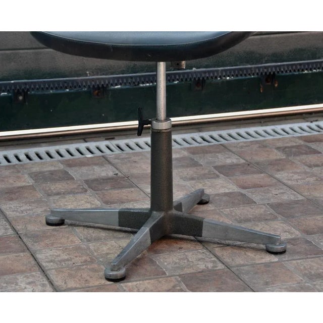 Vintage Adjustable Doctors Chair For Sale - Image 9 of 11