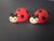 Mid Century Modern Kitschy Ceramic Ladybug Salt & Pepper Shakers- A Pair For Sale In Detroit - Image 6 of 9