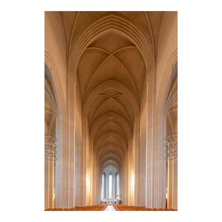 Grundtvig’s Church Copenhagen – Scandinavian Architectural Photography 36" X 24" For Sale