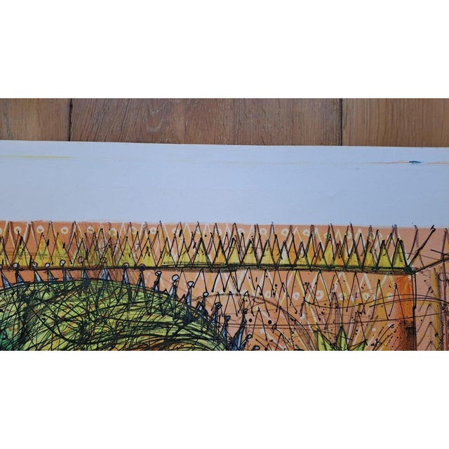 Jean Carzou, The Masked Queen, Lithograph For Sale - Image 7 of 9