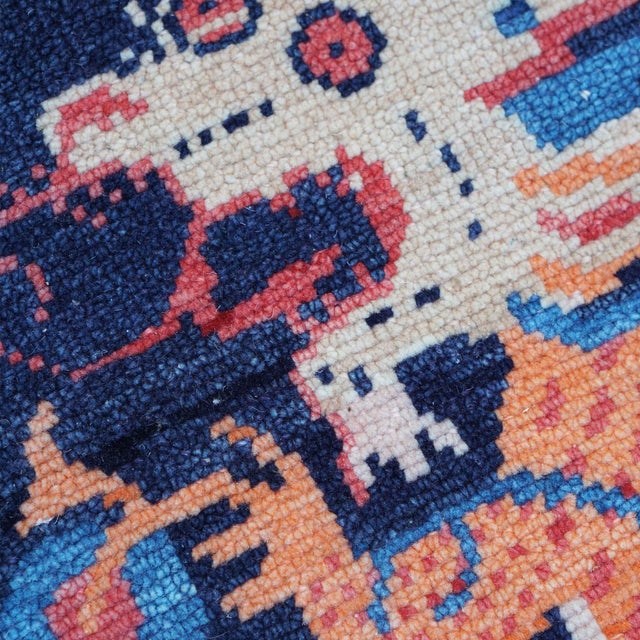Hand-Knotted Chinese Inspired Dragon Emperor Rug with Chinoiserie Designs - 2.6 X 10 For Sale - Image 4 of 4