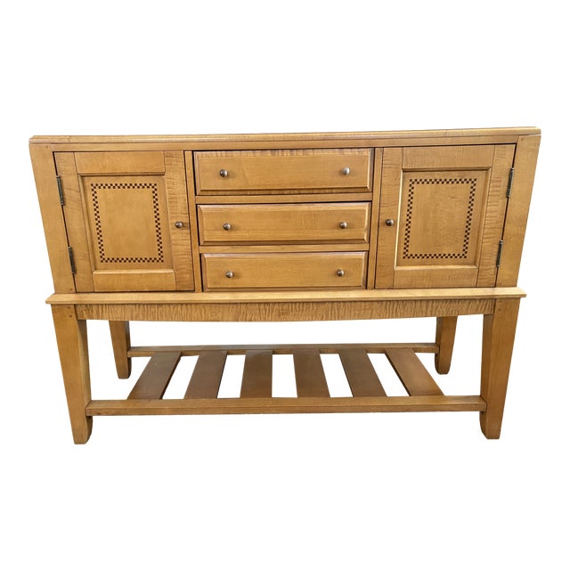 Vintage Bassett Furniture J G Hook Design Buffet Chairish