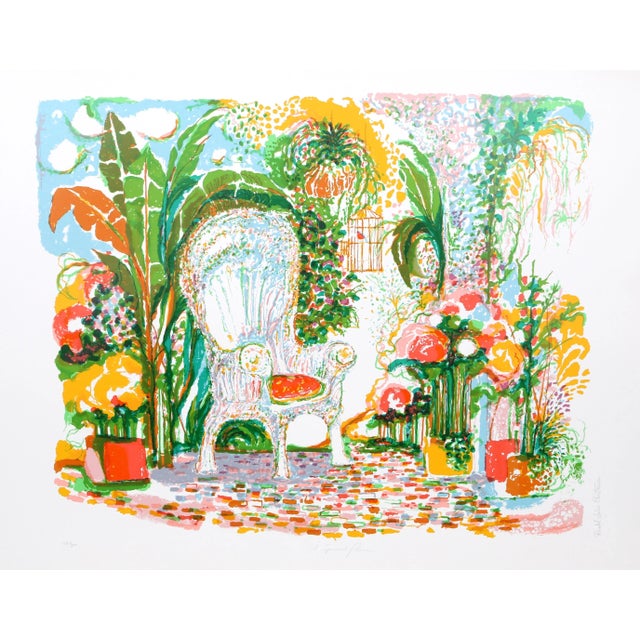 Impressionist Ronald Julius Christensen, a Special Place, Lithograph For Sale - Image 3 of 3