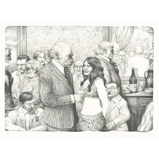 Nicolas De Crécy, Party, 2018, Lithograph For Sale