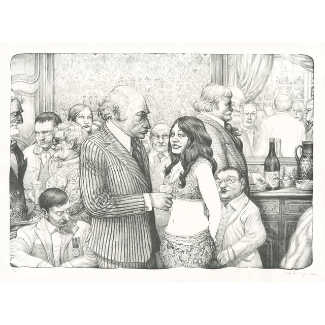 Nicolas De Crécy, Party, 2018, Lithograph For Sale