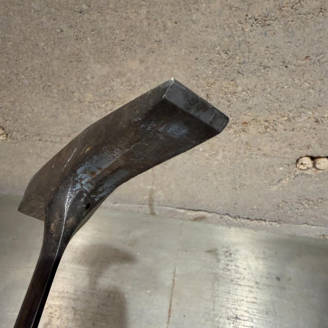 Classic Estwing Leather-Handled Rock Pick Geology Hammer Industial Decor For Sale - Image 11 of 11