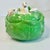 1970s Vintage Hollywood Regency Americana Folk Art Cabbage Tureen With Bunnies For Sale - Image 9 of 18