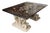 Roman Pietra Dura Inlaid Marble Table Stone Putti Base For Sale