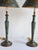 Chinoiserie Bradburn Tole Painted Chinoiserie Table Lamps-a Pair For Sale - Image 3 of 12