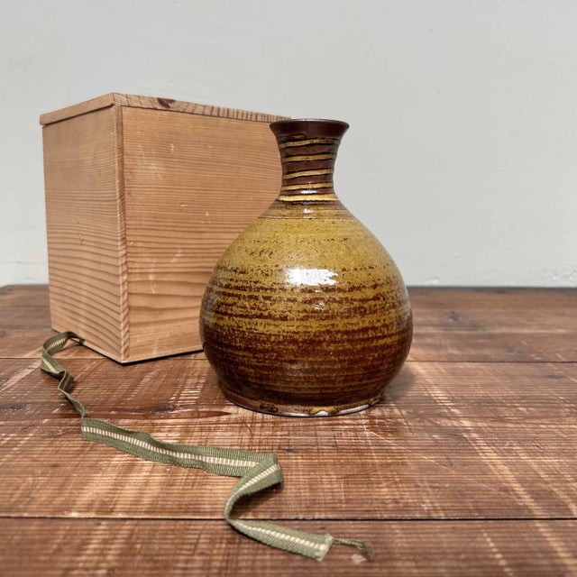 Vintage Ceramic Ikebana Flower Vase, 1970s For Sale - Image 9 of 13