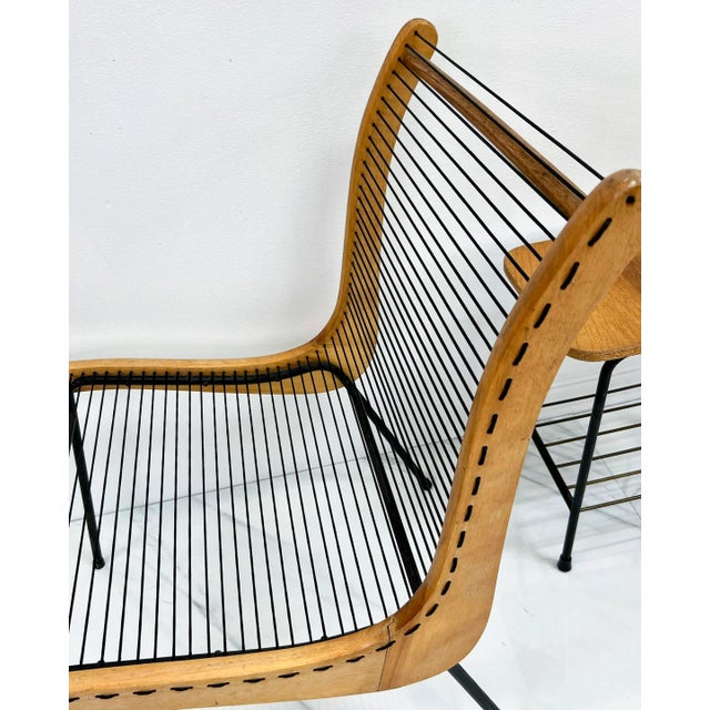 String Chairs With Matching Table by Carl Koch, Vermont Tubbs, 1950's ...