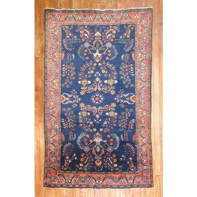 Stunning late 19th century Persian Sarouk Manchester Wool rug. 4'1'' x 6'6'' Before the 1920s the Sarouk design was the...
