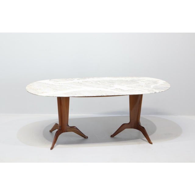 Mid-Century Modern Dining Table by Melchiorre Bega, 1950 For Sale - Image 3 of 18