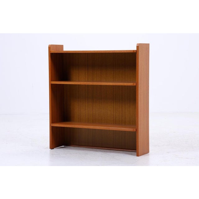 Small Vintage Teak Bookcase, 1960s For Sale - Image 4 of 11