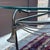 Late 20th Century Vintage Hollywood Regency Wrought Iron Rope & Tassel Demilune Glass Top Console Table For Sale - Image 5 of 12