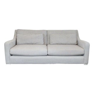 Crate and Barrel 3-Seat Modern Sofa For Sale