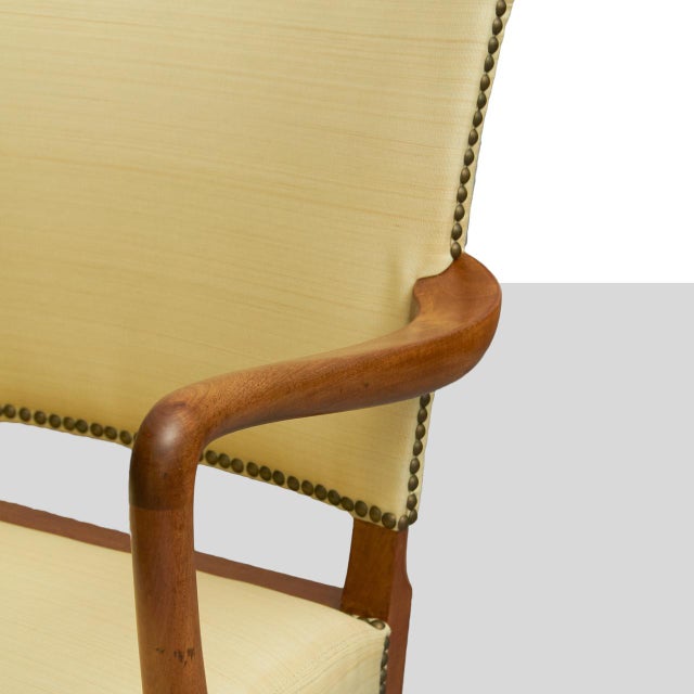 Brown 1950s Ole Wanscher Dining Chairs - Set of 6 For Sale - Image 8 of 12