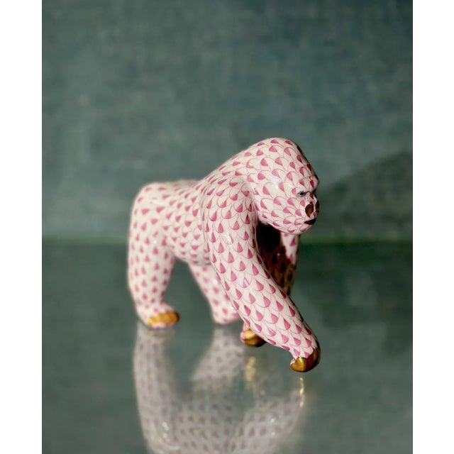 Herend 1980s Herend Hungary Porcelain Animal Set of 4 For Sale - Image 4 of 6