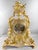 Bronze 1840s French Louis XV Bronze Gold Leaf Clock & Candelabra Set - 3 Pieces For Sale - Image 8 of 18