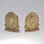 Vintage Queen Elizabeth II & Prince Philip Coronation 1953 commemorative pair bookends, gilt bronze, English. These...