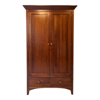 Ethan Allen American Impressions Cherry Armoire For Sale