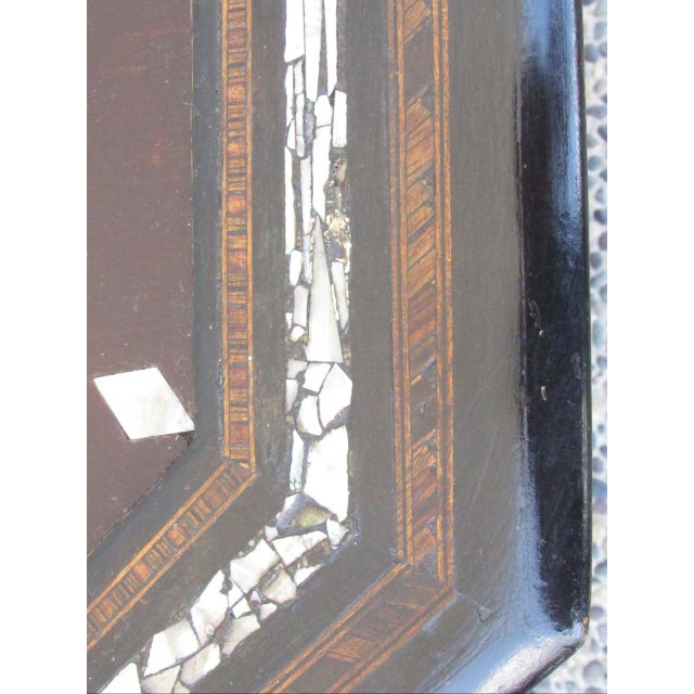 Antique Moroccan Inlaid Table For Sale - Image 10 of 17