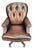 Seven Seas Leather Executive Chair For Sale