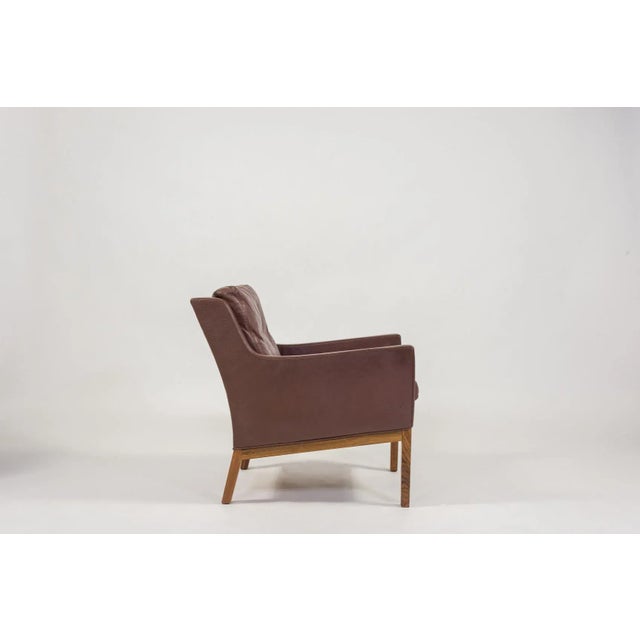 Wood Mid-Century Rosewood Armchair by Kai Lyngfeldt Larsen for Søren Wiladsen, 1960s For Sale - Image 7 of 10